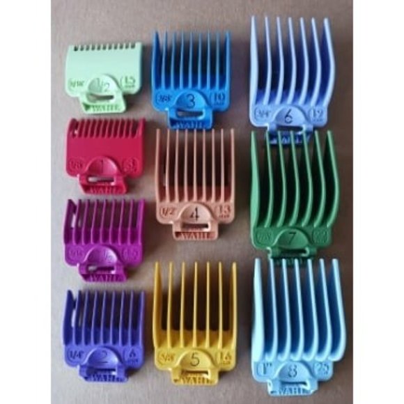 New Clipper USA Color Pro Complete Haircutting Kit with Easy Color Coded Guide - Picture 3 of 5